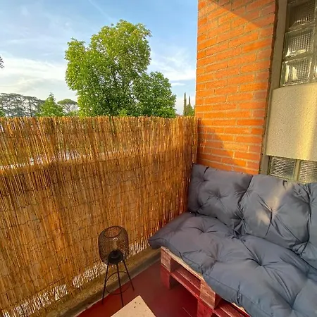 公寓 La Porte De L'echappee Verte - Parking Inclus, Wifi & Balcon 阿尔比